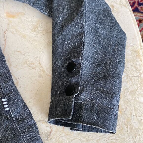 Five Four 100% Linen Chicago Flight Bomber Jacket - Picture 5 of 10